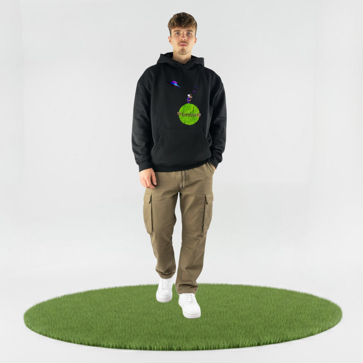 Unknown World oversize Hoodie