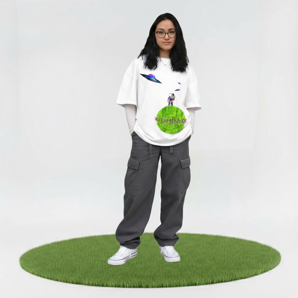 Unknown World oversize T-Shirt