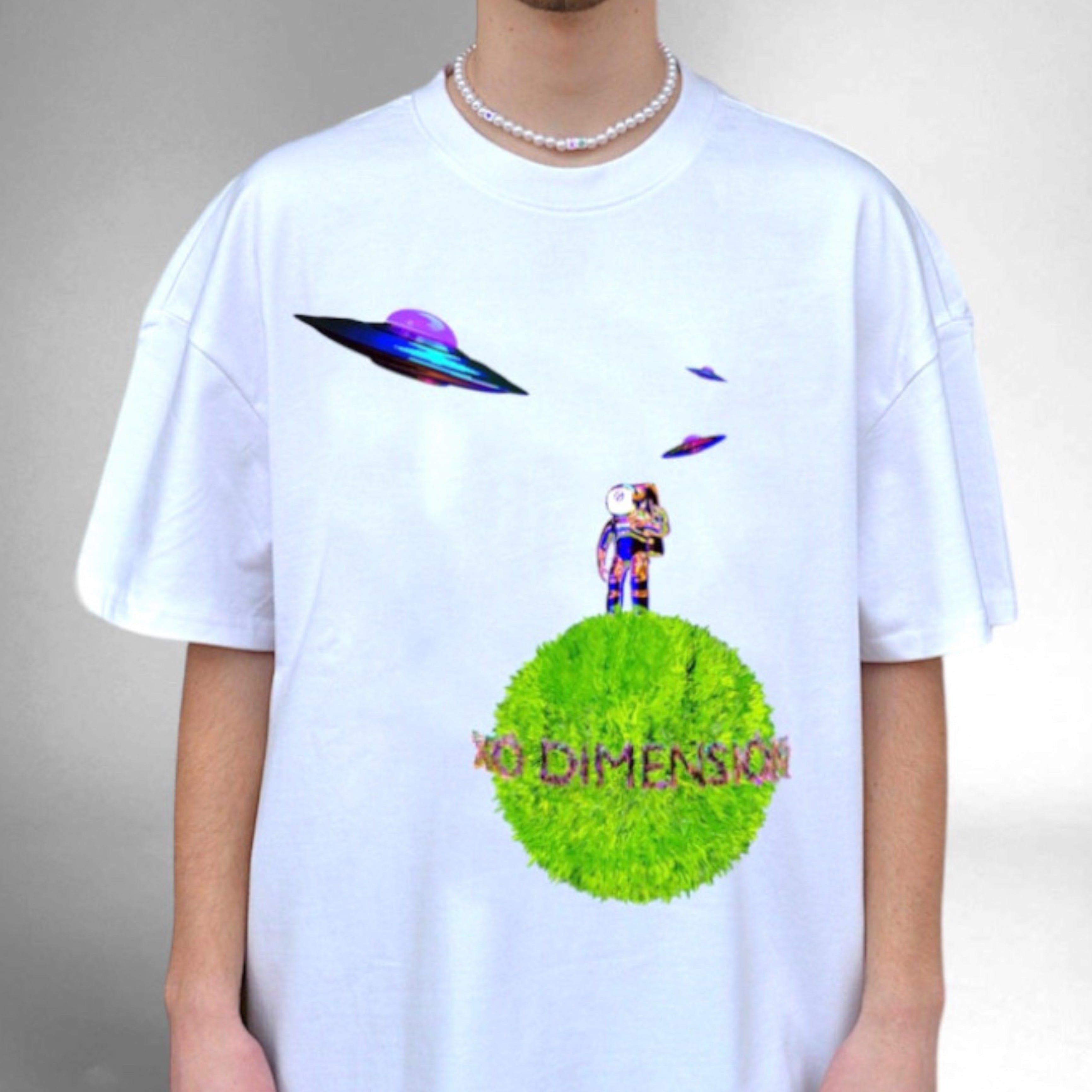 Unknown World oversize T-Shirt