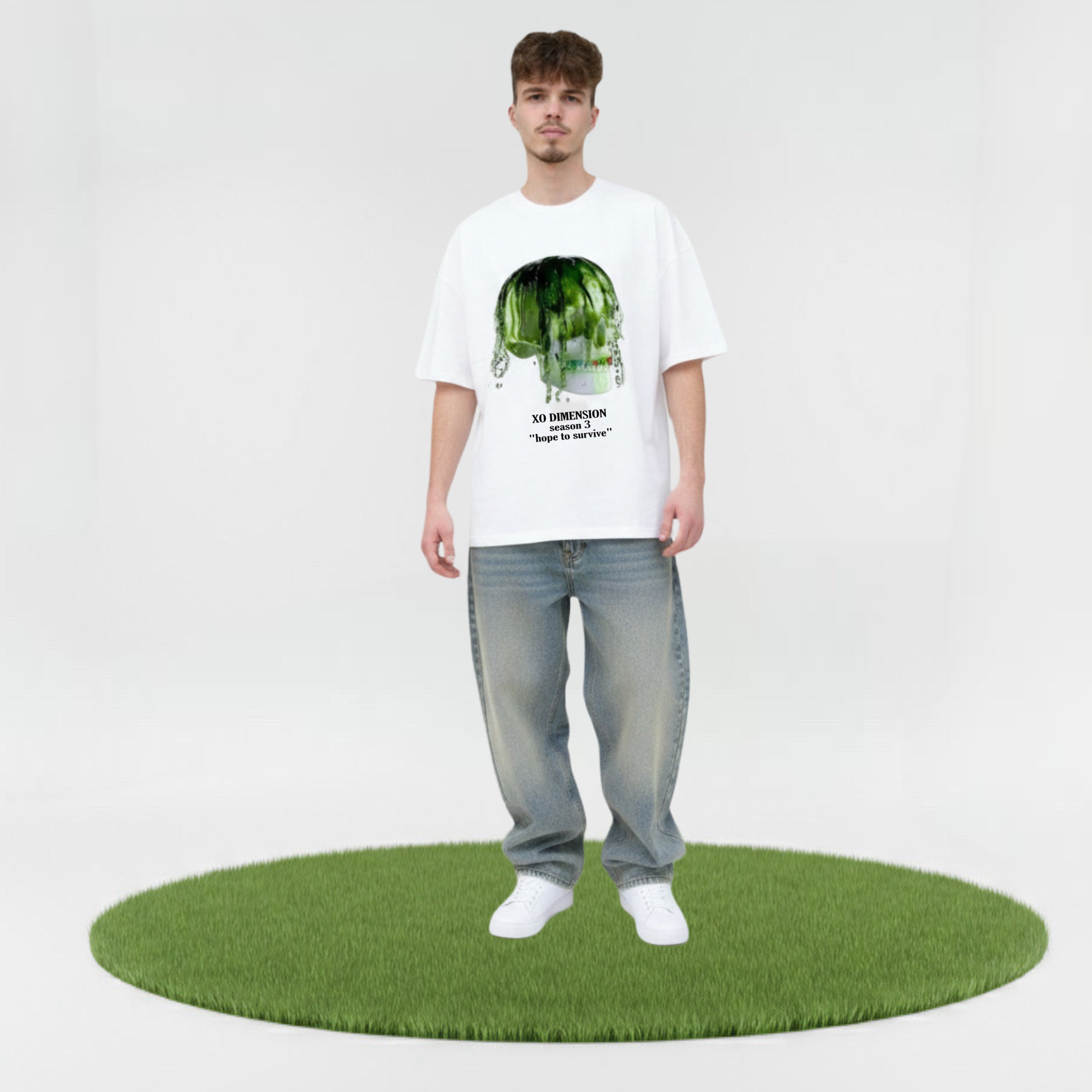 Hope to Survive oversize T-Shirt