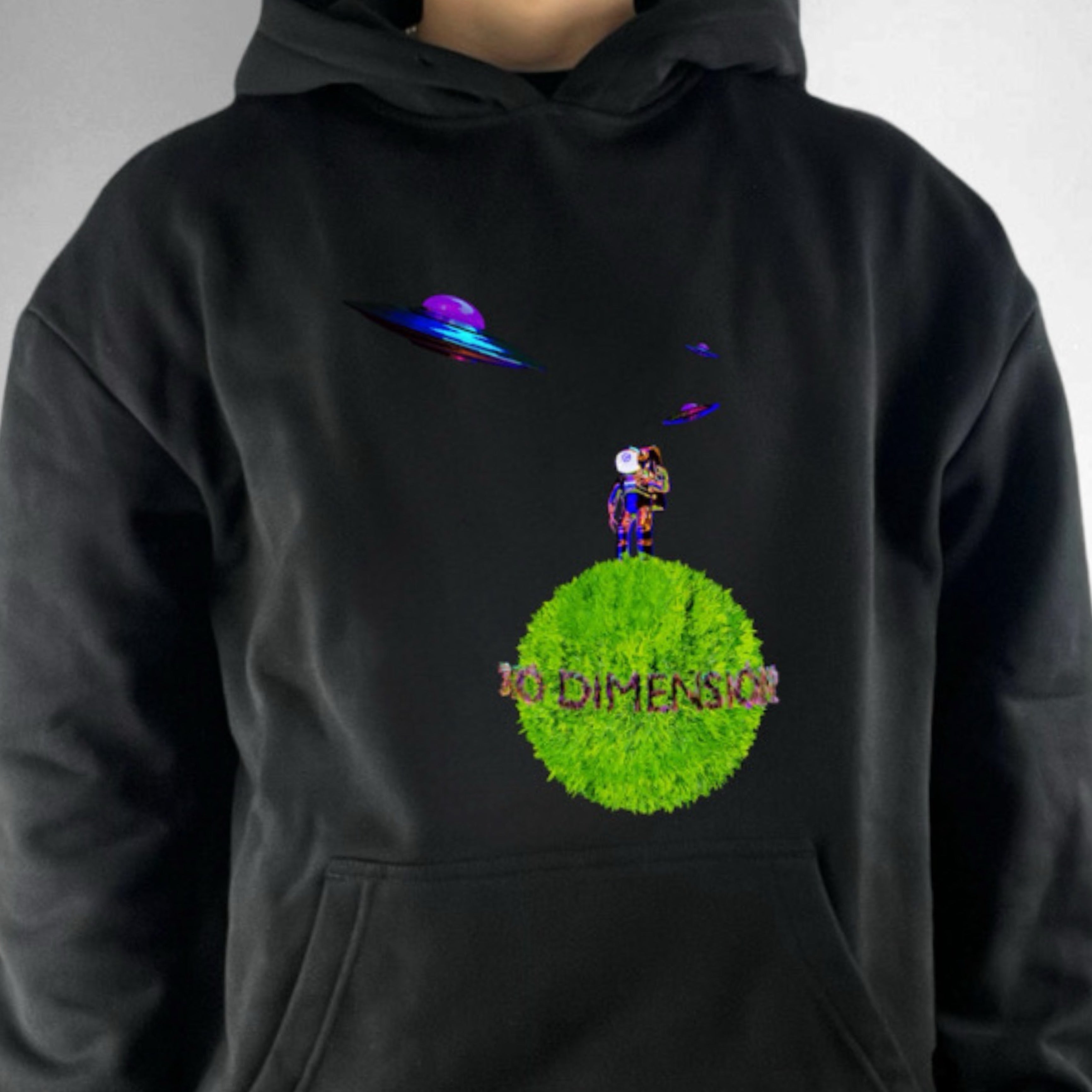 Unknown World oversize Hoodie