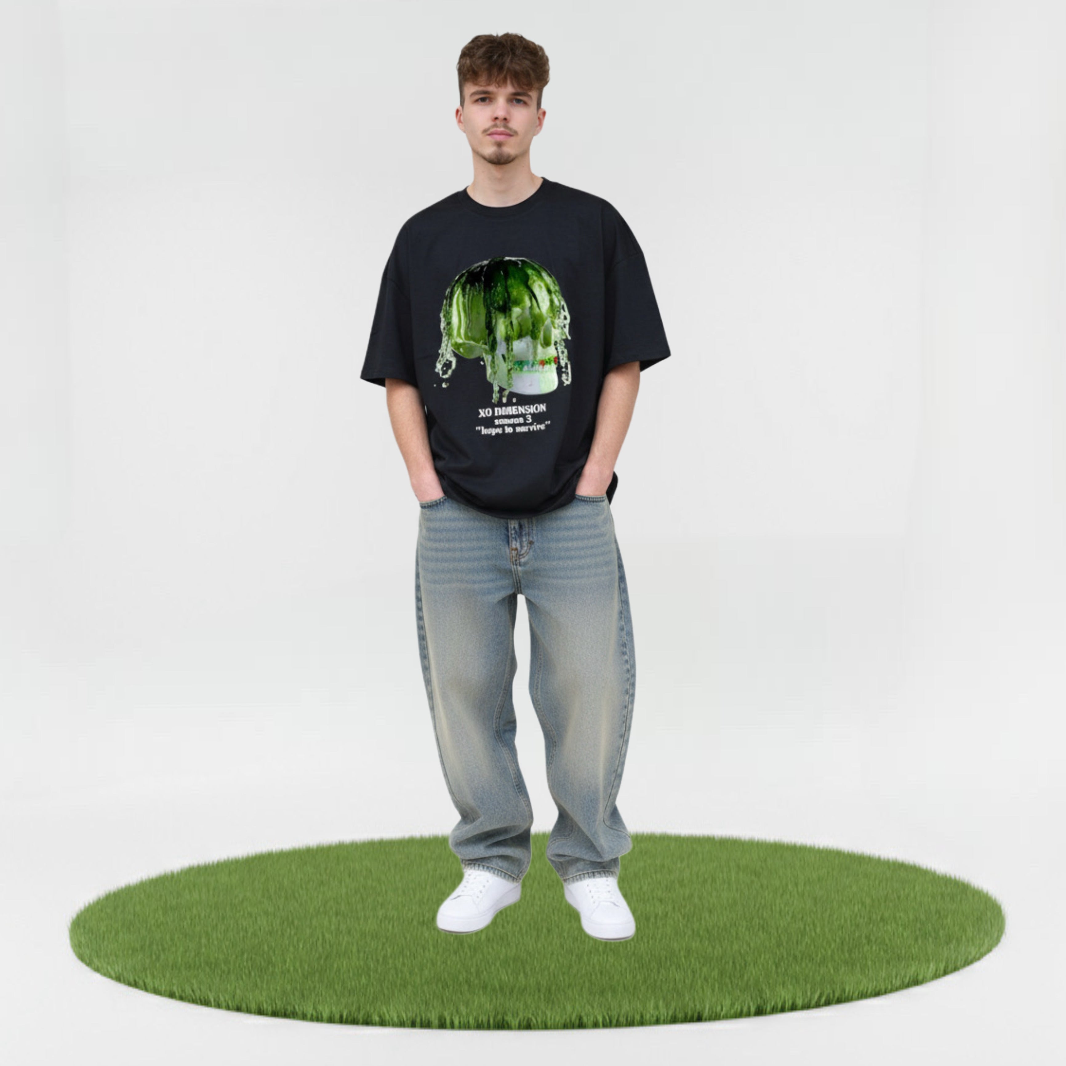 Hope to Survive oversize T-Shirt