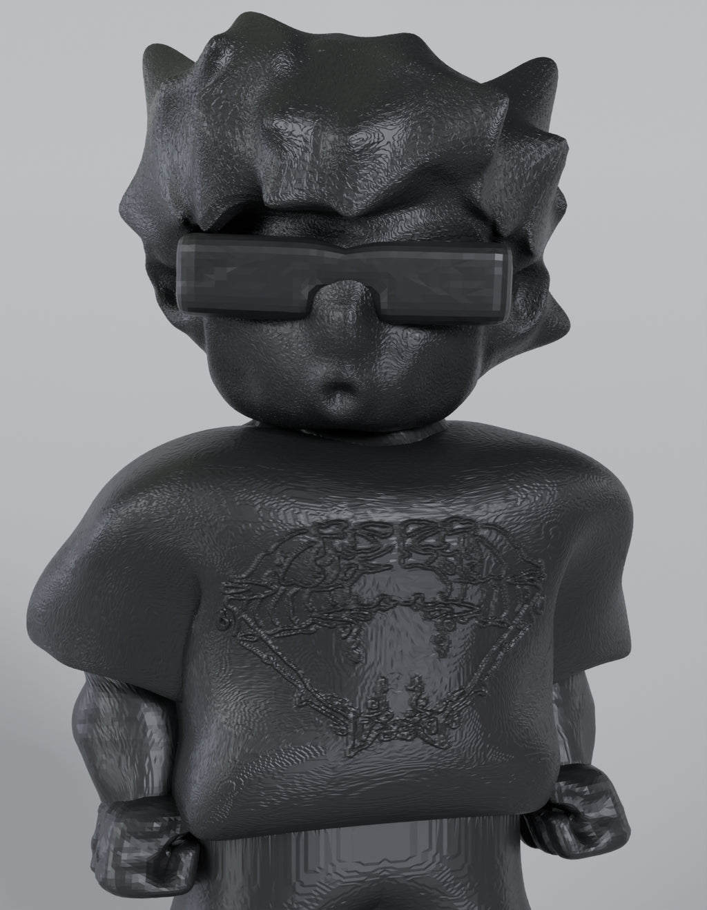 Jin_3D_gedruckte_Sammelfigur_black