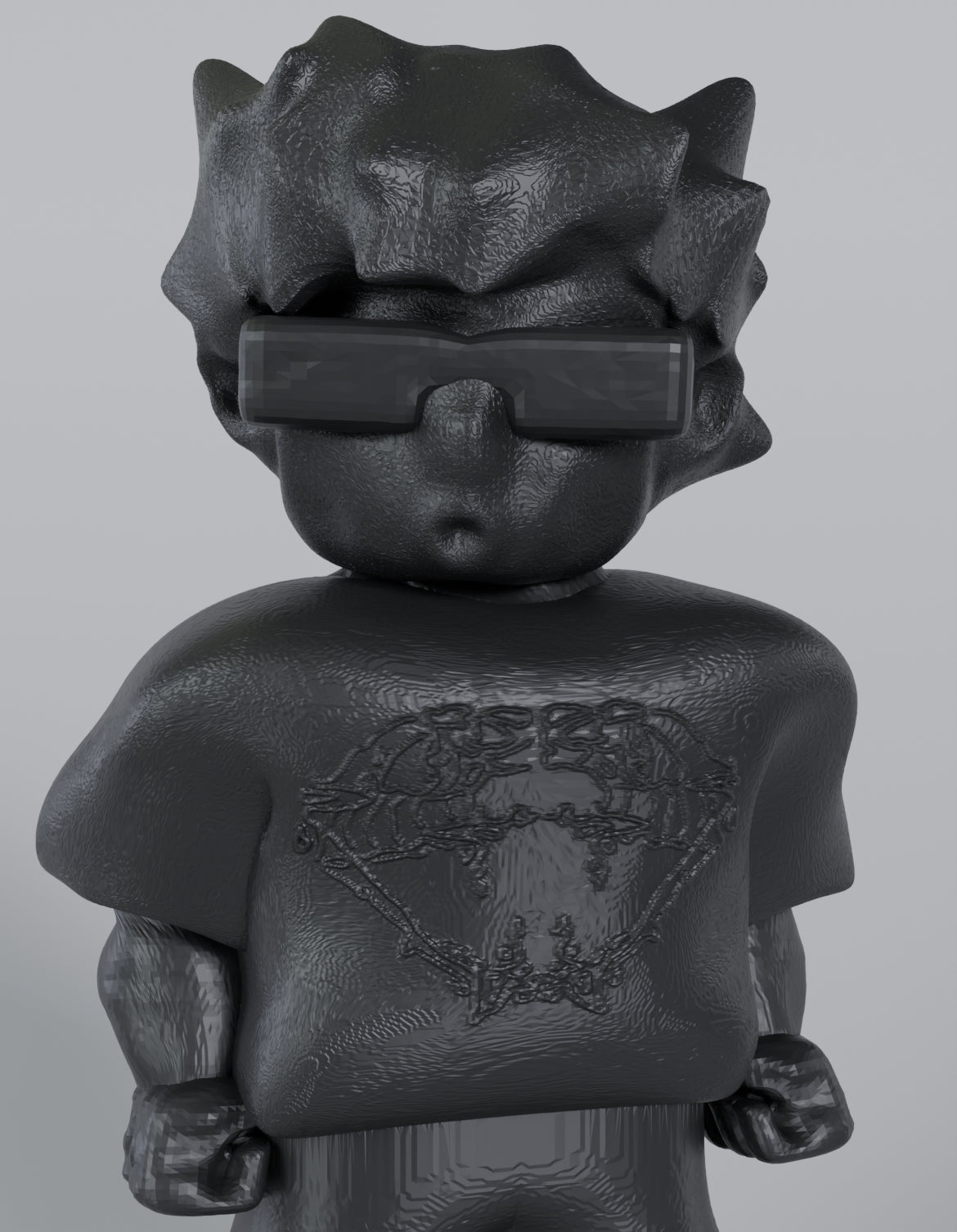 Jin_3D_gedruckte_Sammelfigur_black