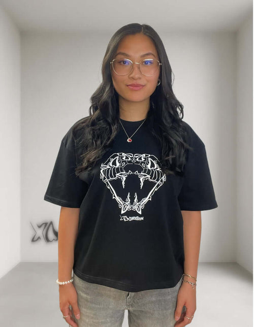 cropped_tshirt_black_oversize_width_cotton_unisex_xodimension_clothing