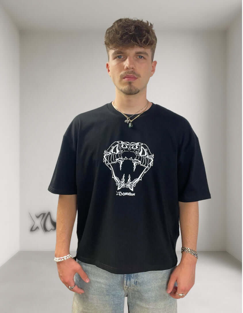 cropped_tshirt_black_oversize_width_cotton_unisex_xodimension_streetwear