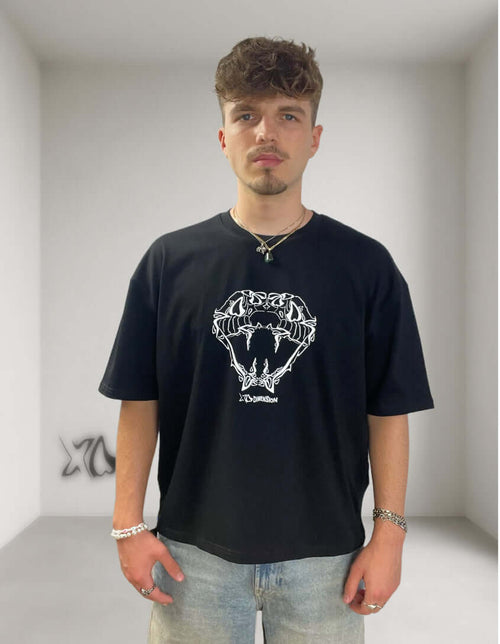 cropped_tshirt_black_oversize_width_cotton_unisex_xodimension_streetwear