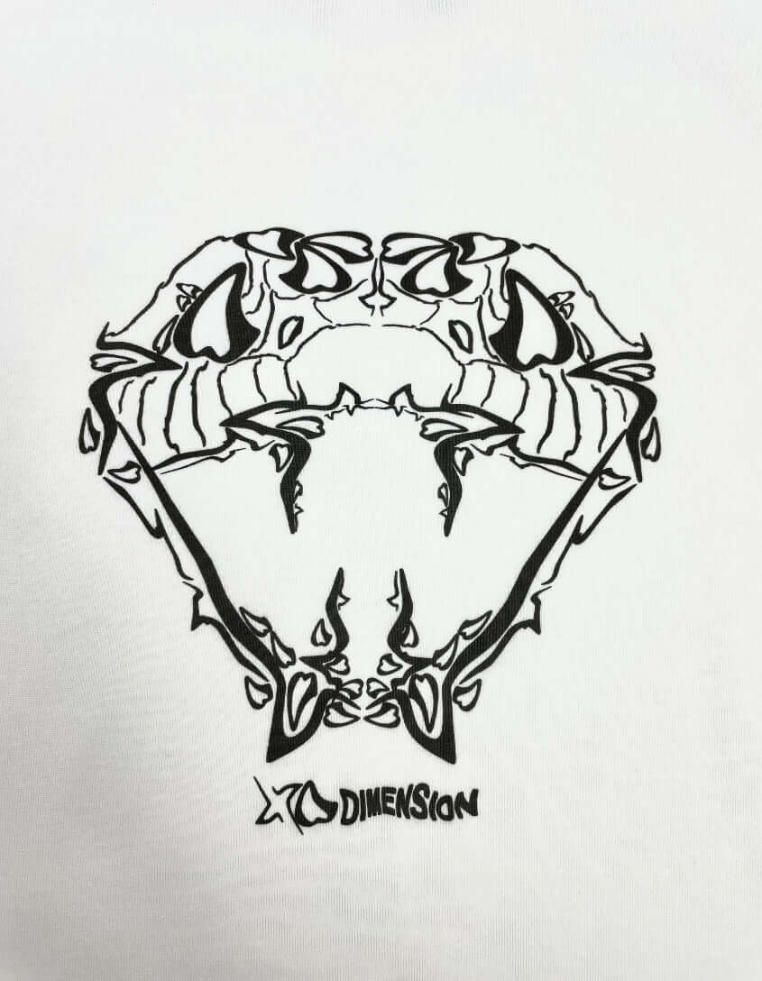 print_tshirt_weiss_baumwolle_xodimension_unisex_streetwear